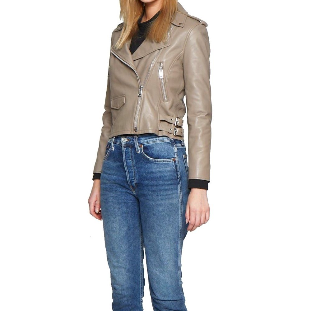 Walter Baker Leather Moto Jacket